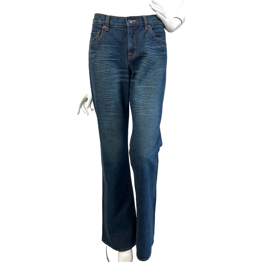 Christian Lacroix Vintage Bootcut Jeans Embroidered Pocket Women's Size 29 30x34